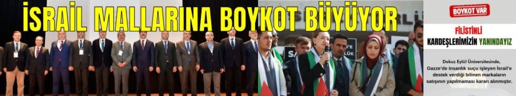 İsrail mallarına boykot büyüyor