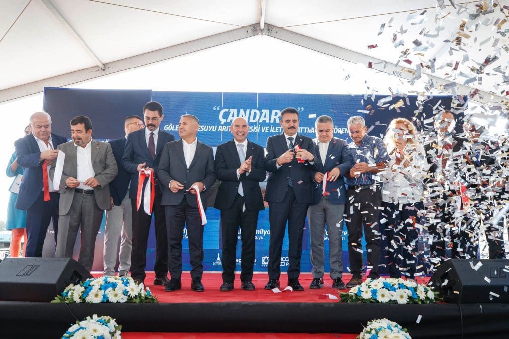 Çandarlı İçme suyu Arıtma Tesisi ve İletim Hattı Açıldı