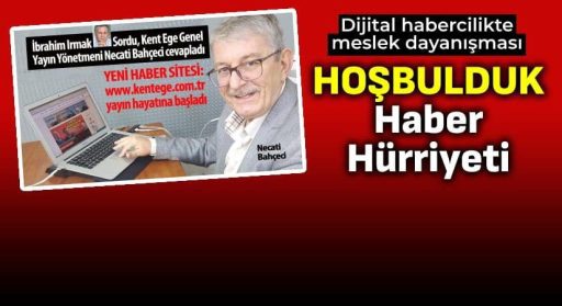 Usta gazeteciden, kardeş gazeteciye büyük jest