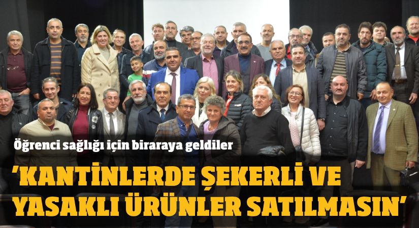 Kantinlerde şekerli ve yasaklı ürünler satılmasın