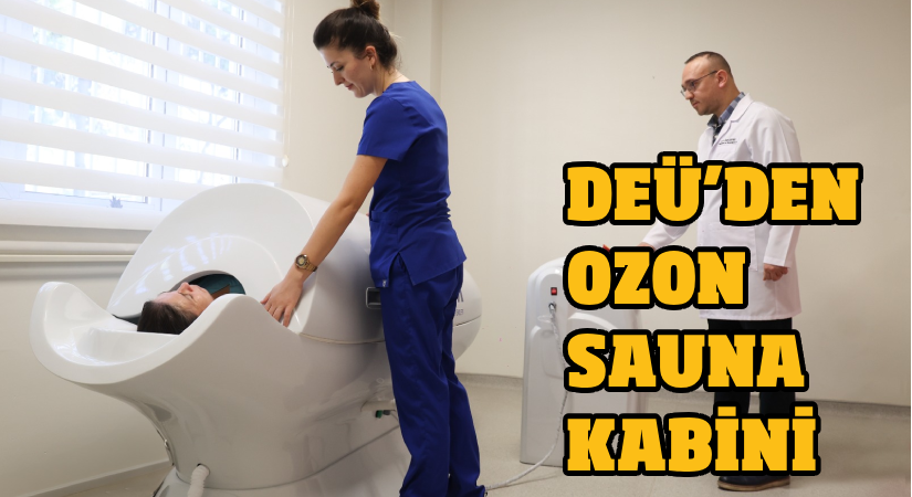 DEÜ’den Ozon Sauna Kabini