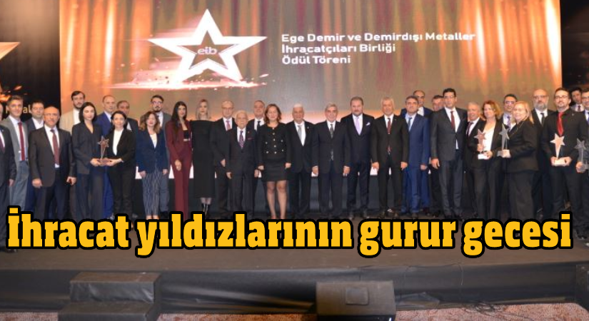 İhracat yıldızlarının gurur gecesi