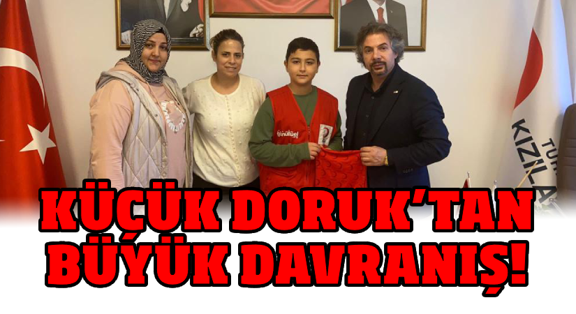 Küçük Doruk’tan Büyük Davranış!