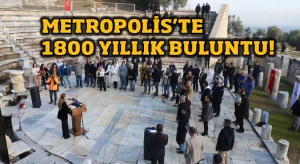 Antik kentte 1800 yıllık buluntu!
