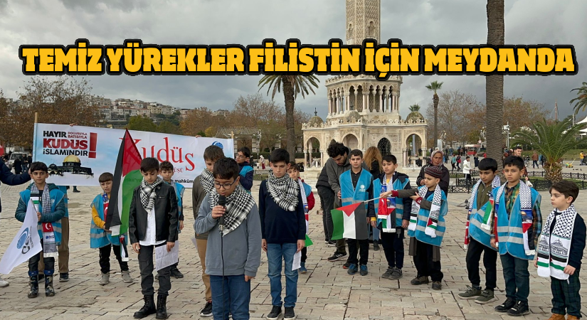 Temiz Yürekler Filistin İçin Meydanda