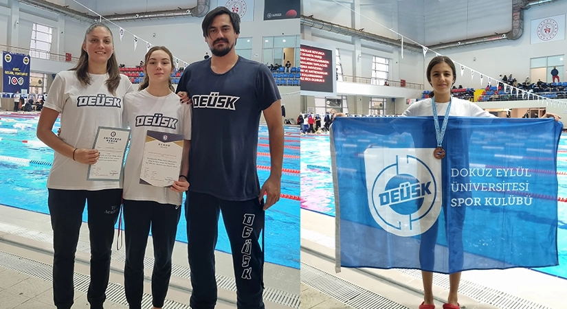 Havuzdan 1 Türkiye rekoru, 8 madalya çıktı