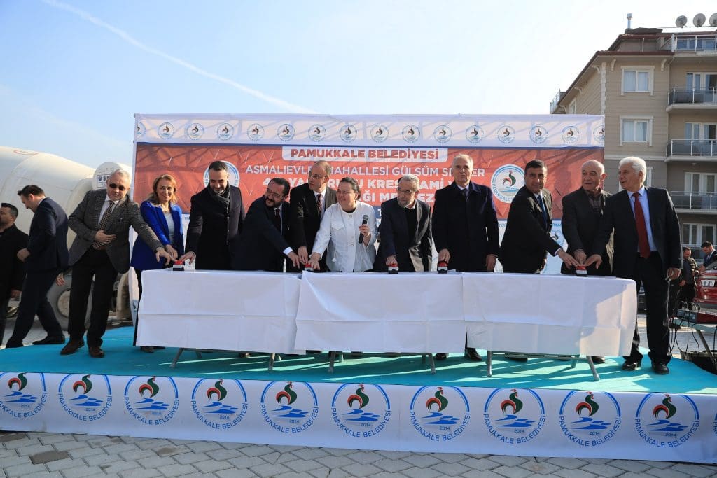 Pamukkale Belediyesinden Asmalıevler’e üçlü kompleks