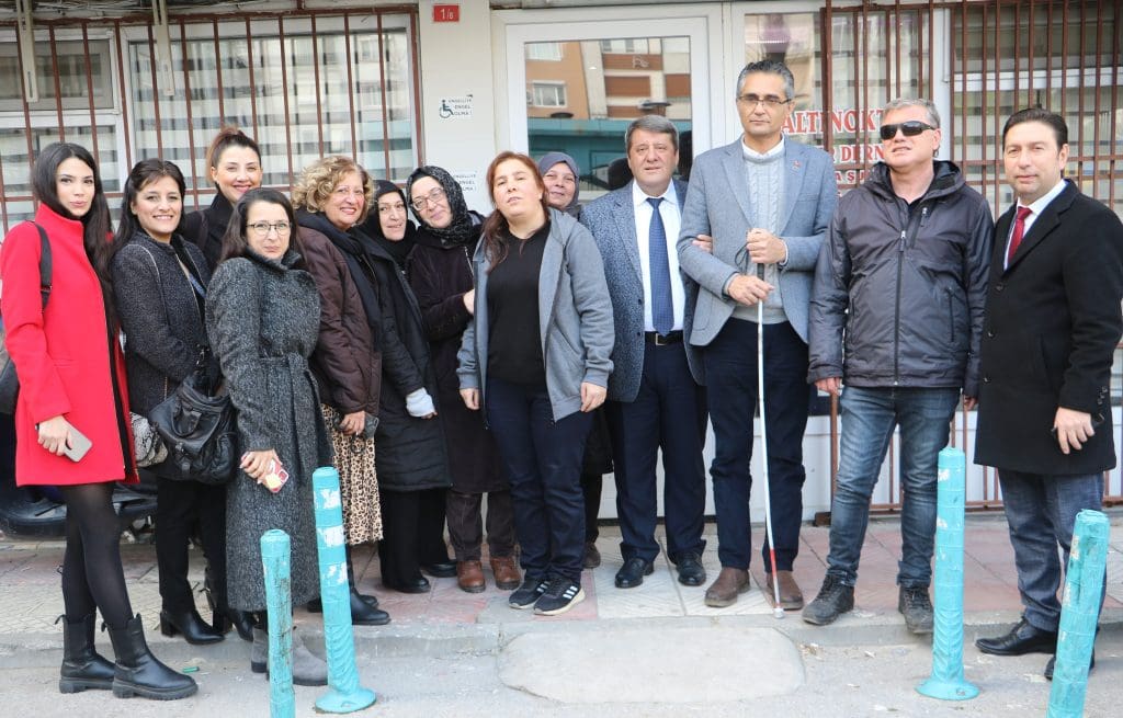 Büyükşehir’den Altınokta Körler Derneği’ne Nezaket Ziyareti