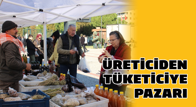 Üreticiden Tüketiciye Pazarı 13’üncü kez kuruldu