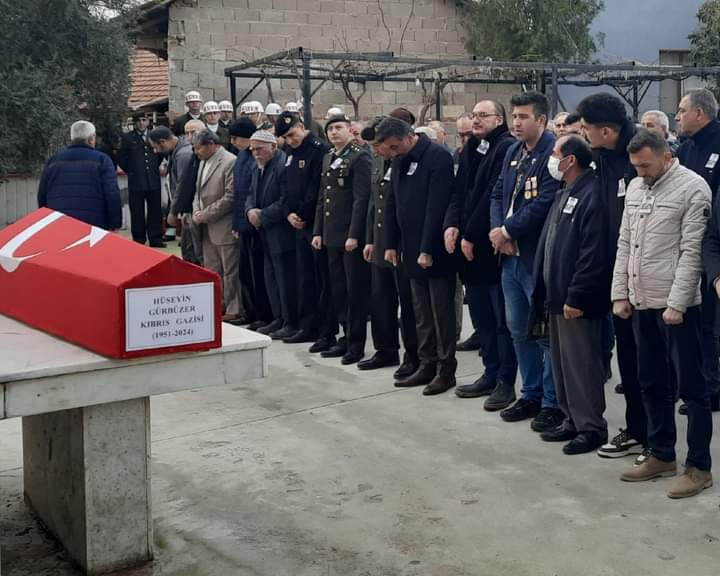 Sarıgöllü Kıbrıs Gazisine son görev