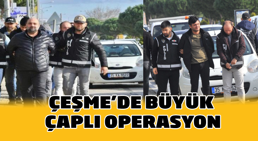İzmir Valiliği, Çeşme’de 1 milyar dolardan fazla suç geliri ele geçirildiğini duyurdu