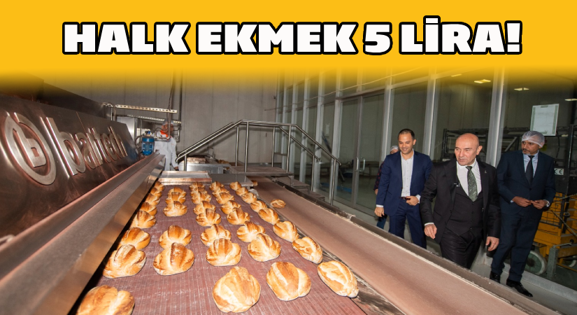 Halk Ekmek 5 lira!