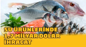 Su ürünleri ihracatı 2023 yılında 1,7 milyar dolara ulaştı