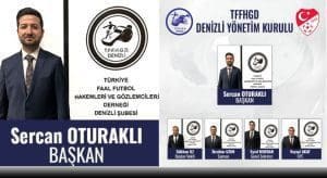 Hakemlerin Başkanı Oturaklı oldu