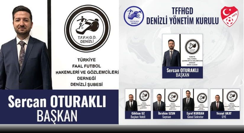 Hakemlerin Başkanı Oturaklı oldu