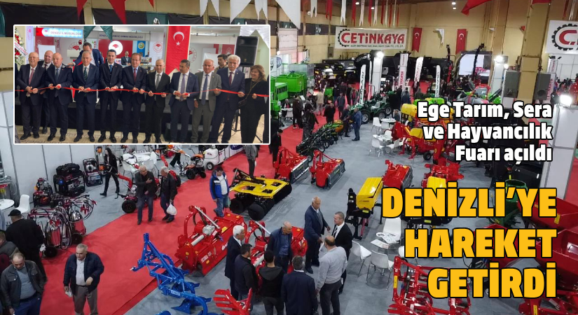 ‘Ege Tarım, Sera ve Hayvancılık Fuarı’ 19.kez kapılarını açtı