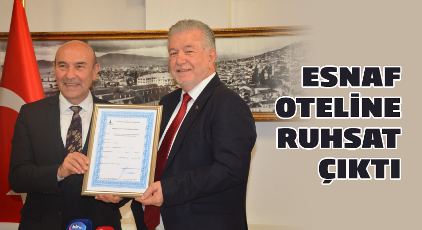 Esnaf oteline ruhsat çıktı