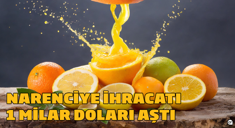 Narenciye ihracatı 1 milyar doları aştı