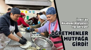 İzmir Öğretmen Akademilerinde Şehir ve Yemek Kültürü Akademisine Yoğun İlgi