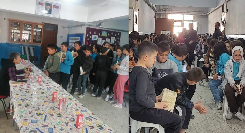 İzmir Sarıgöllüler Derneği’nden yazar ile öğrenci buluşması