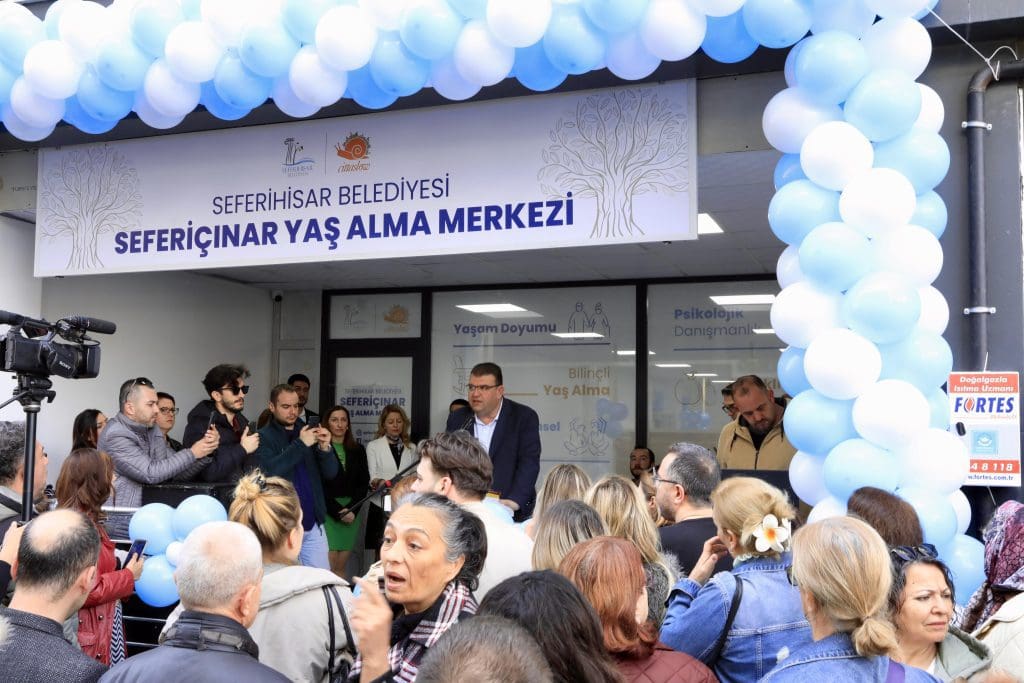 Seferiçınar Yaş Alma Merkezi Açıldı
