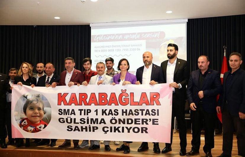 SMA’lı Gülsima Bebek’e Destek İftarı