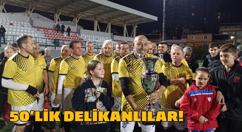 50’lik delikanlılar sahada kapıştı!