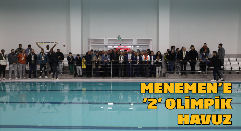 Menemen’e 2 yarı olimpik havuz