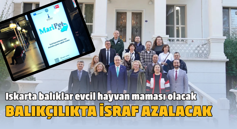 Iskarta balıklar evcil hayvan maması yapımında kullanılacak; Balıkçılıkta israf azalacak