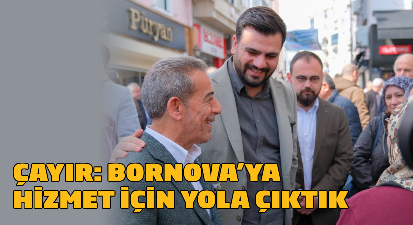  Başkan Adayı Çayır, ‘’Hemşehrilerimize hizmet yolunda yürüyen bir ekibiz’’