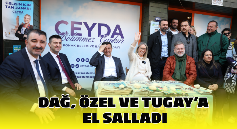 Hamza Dağ, Özgür Özel ve Cemil Tugay’a el salladı