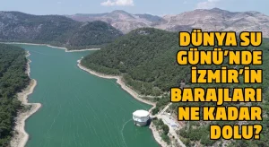 İzmir barajları doluluk oranları: 22 Mart 2024