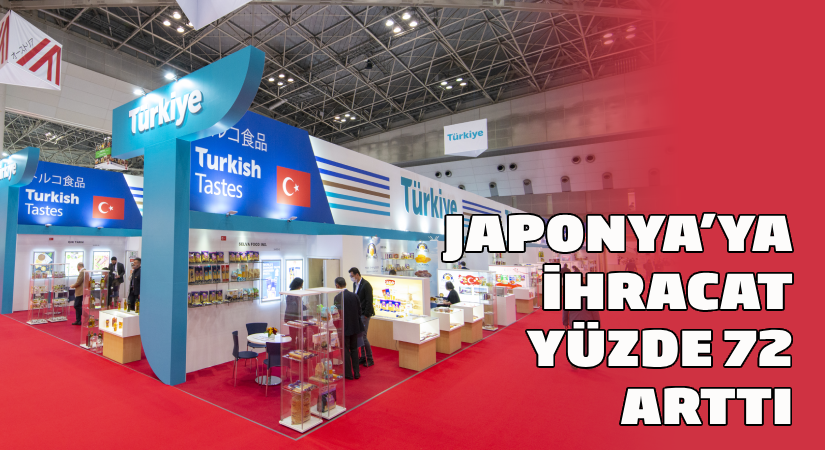 Japonya’ya ihracat yüzde 72 arttı 