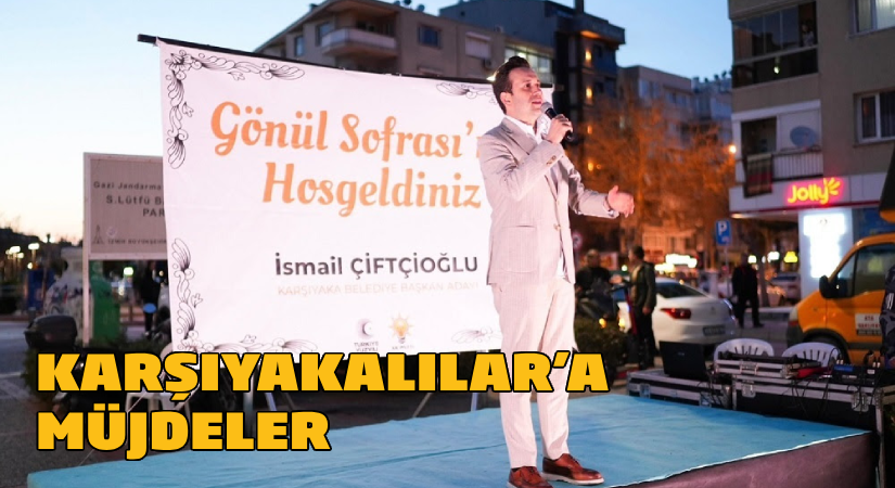 Çiftçioğlu’ndan Karşıyakalı çocukları ve ailelerini sevindiren projeler