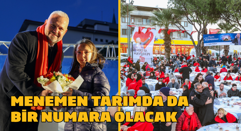 Başkan Pehlivan: Menemen, tarımda da bir numara olacak!
