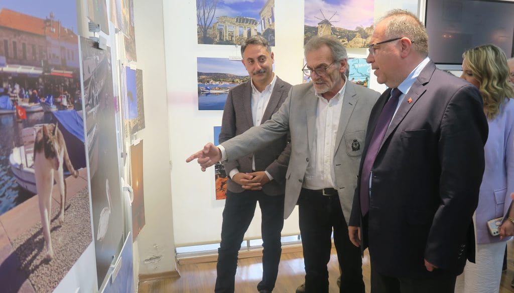 Foça’nın güzellikleri fotoğrafa yansıdı