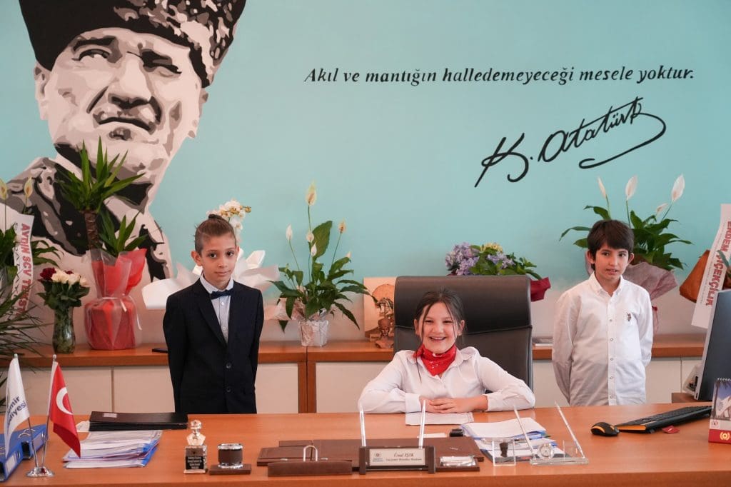 Gaziemir’in çocuk başkanları