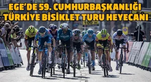 Ege’de 59. Cumhurbaşkanlığı Türkiye Bisiklet Turu Heyecanı