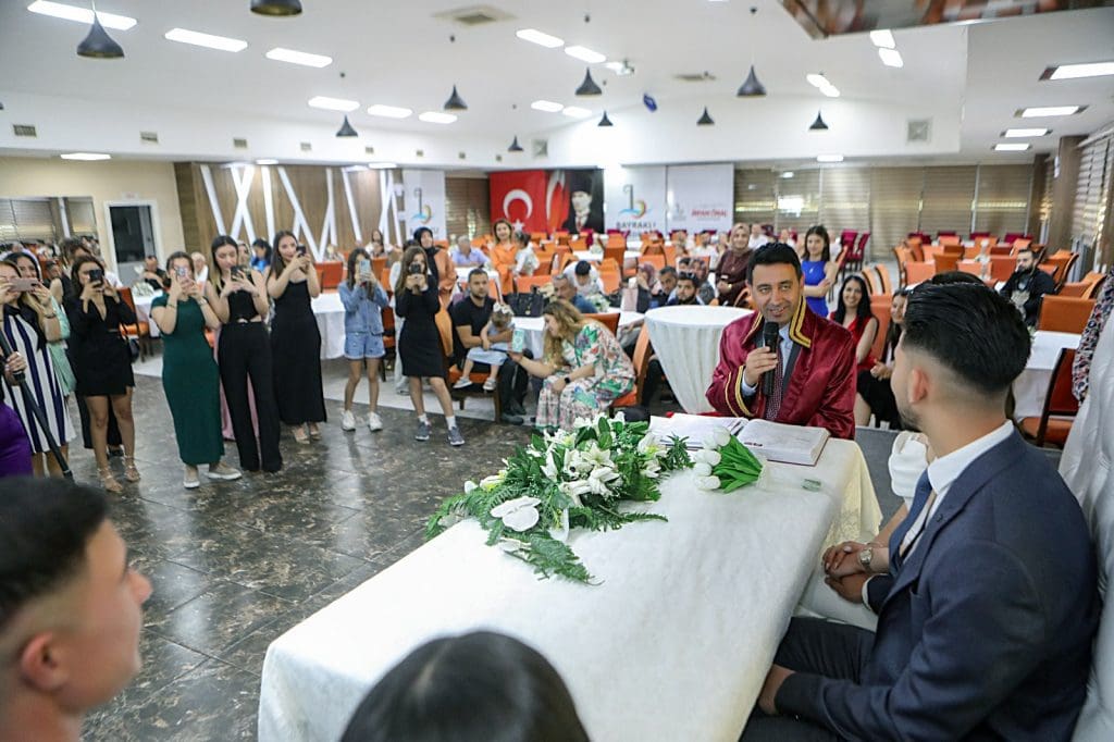 Başkan İrfan Önal‘ın nikah mesaisi
