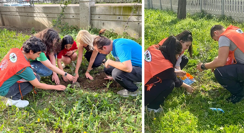 Egeli Gençler Zeytin Fidanlarını Toprakla Buluşturdu
