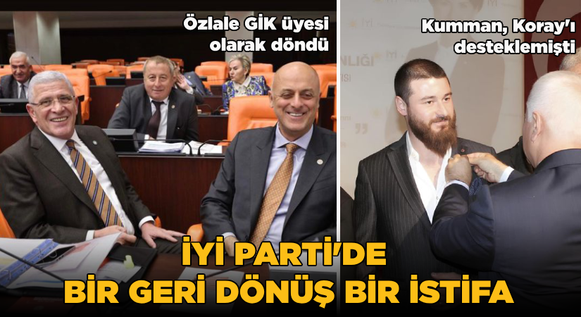 İYİ Parti İzmir’de bir geri dönüş, bir istifa