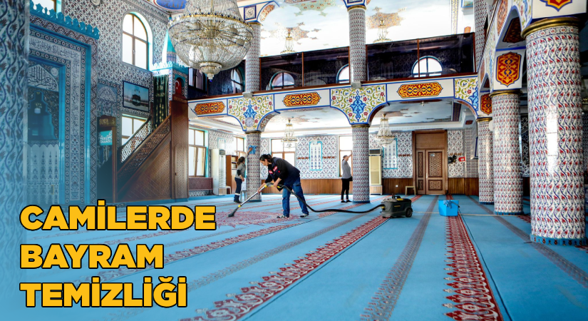 Bayraklı’da bütün camiler bayrama hazır