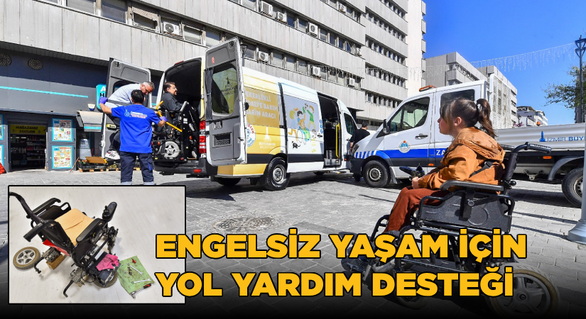Büyükşehir’den ‘engelsiz yaşam’ için yol yardım desteği