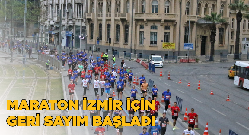 “Maratonİzmir” için geri sayım başladı
