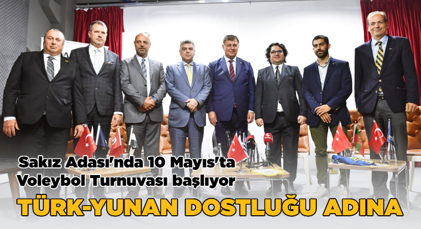 Sakız Adası’nda 10 Mayıs’ta voleybol turnuvası başlıyor