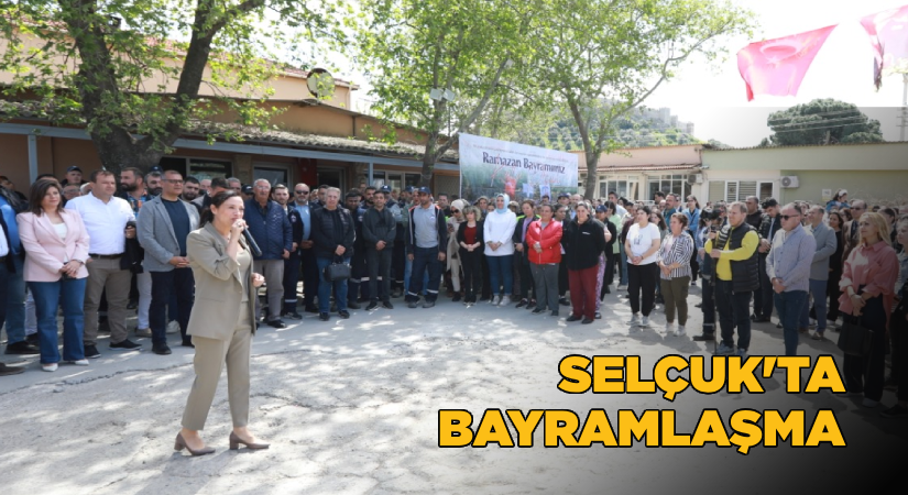 Filiz başkan belediye personeliyle bayramlaştı