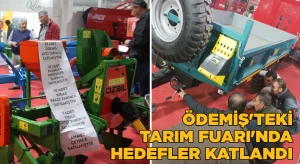 Ödemiş’teki Tarım Fuarı’nda hedefler katlandı