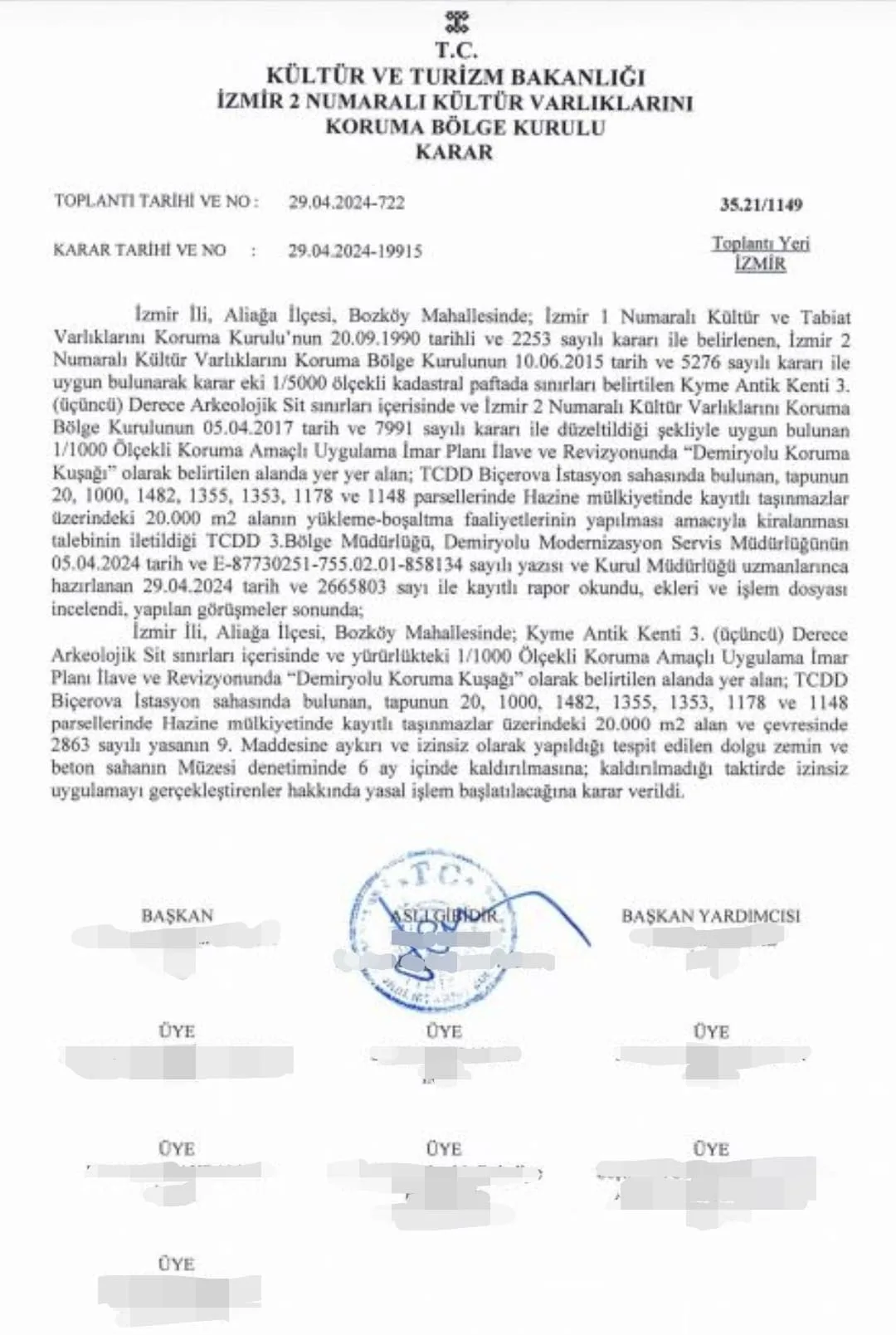 Arkeolojik alanda izinsiz yapılaşma!