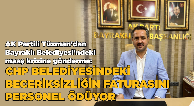 ‘’CHP’li belediyeciliğinde, beceriksizliğin faturasını personel ödüyor!’’