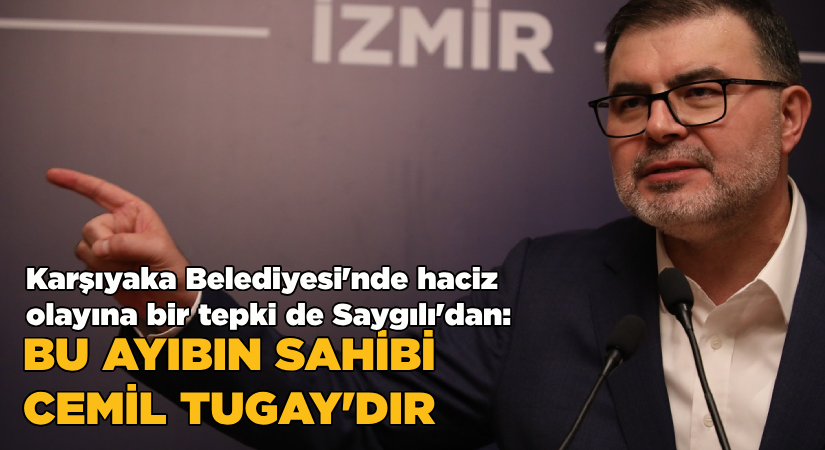 Saygılı haciz hakkında konuştu ‘’Bu ayıbın sahibi Cemil Tugay’dır’’
